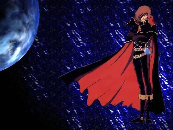 Figurine ALBATOR (Harlock) ATLANTIC – 1978 – PVC, Emballage D'origine Ouvert